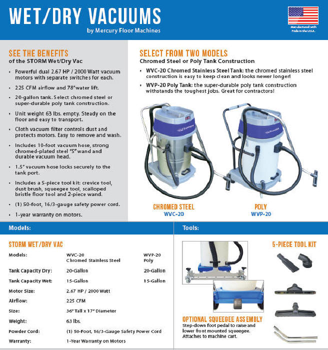 Storm Wet Dry Vacuum